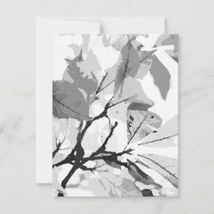 Autumn colors, leaves 2 note card