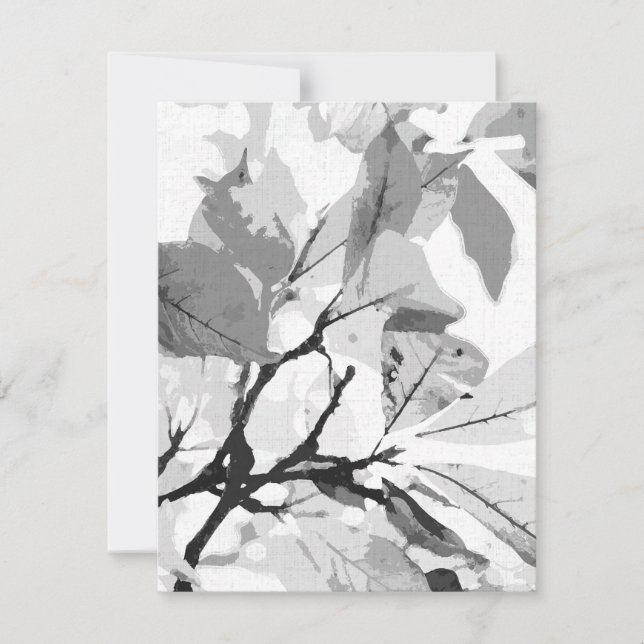 Autumn colors, leaves 2 note card (Front)