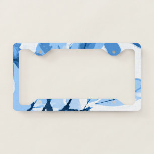 Autumn colors, leaves 4 license plate frame