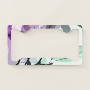 Autumn colors, leaves 5 license plate frame