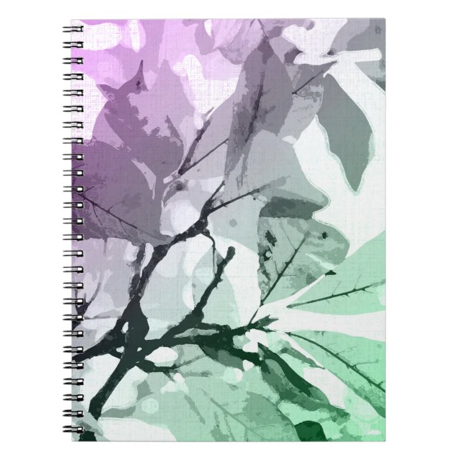 Autumn colors, leaves 5 notebook (Front)