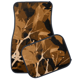 Autumn colors, leaves 6 car floor mat