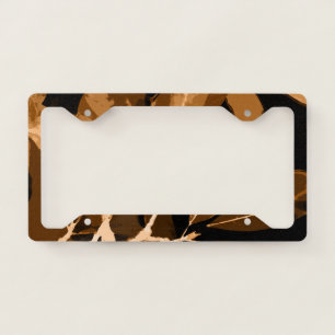 Autumn colors, leaves 6 license plate frame