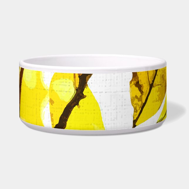 Autumn colors, leaves bowl (Front)