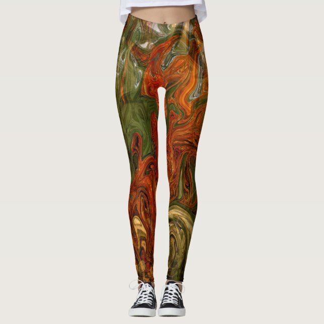 Autumn colors... leggings (Front)