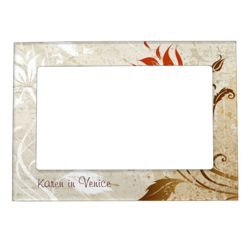 Autumn Colors Magnetic Photo Frame