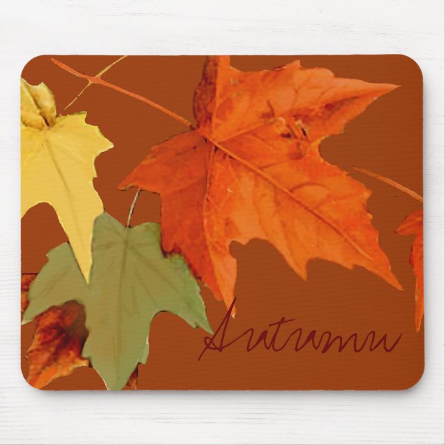 Autumn Colors Mousepad (Front)