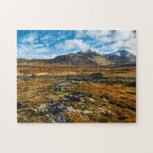 Autumn colors on the landscape jigsaw puzzle