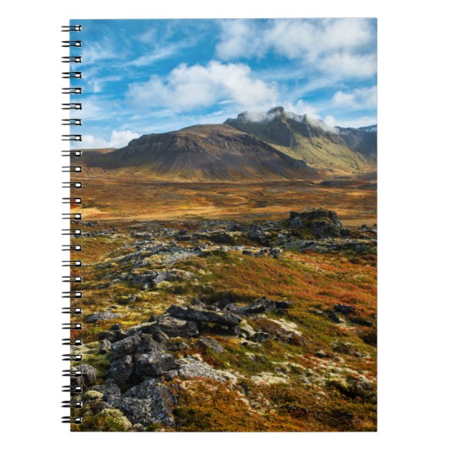 Autumn colors on the landscape notebook (Front)