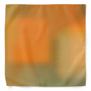 Autumn Colors Orange Red Yellow Apple Green Brown Bandana