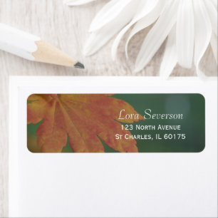 Autumn Colors Return Address Label