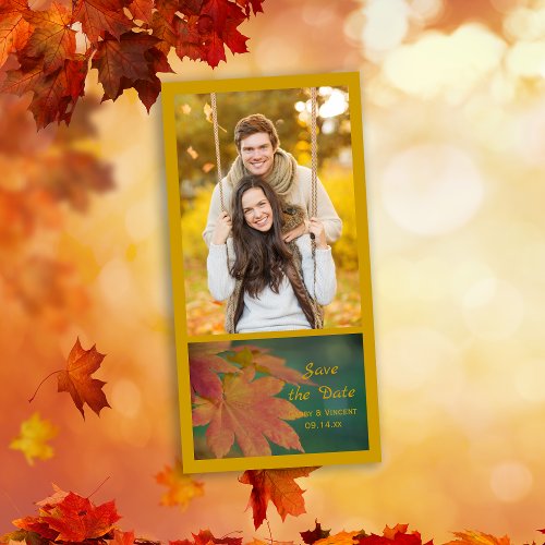 Autumn Colors Wedding Save the Date