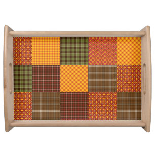 Autumn Comfort Quilt Serving Tray