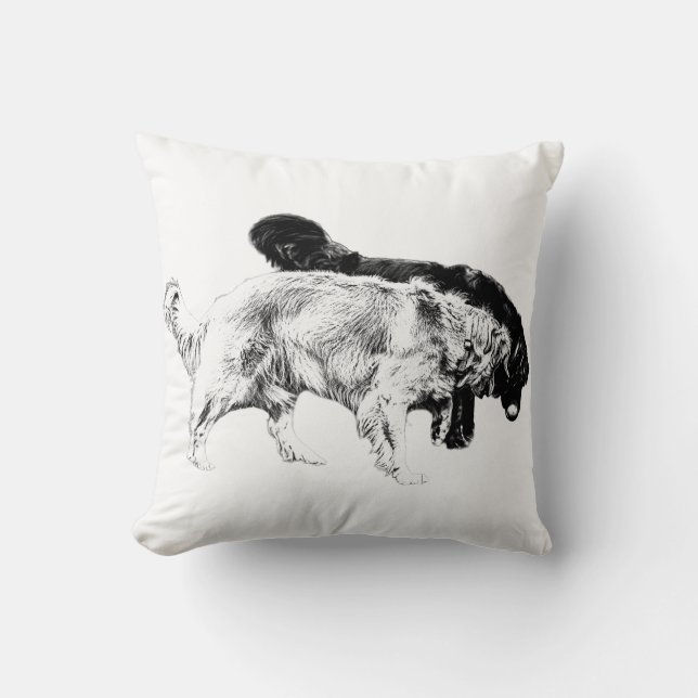 Autumn Contest Throw Pillow (Front)