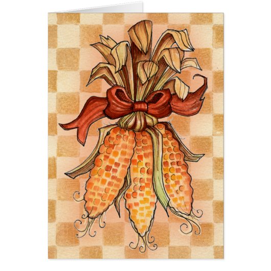 Autumn Corn Cards (Front)