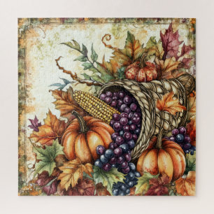 Autumn Cornucopia Jigsaw Puzzle