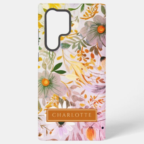 Autumn Cottage Garden  Samsung Galaxy S22 Ultra Case