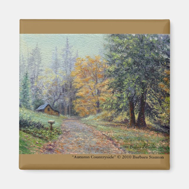 “Autumn Countryside” Magnet (Front)