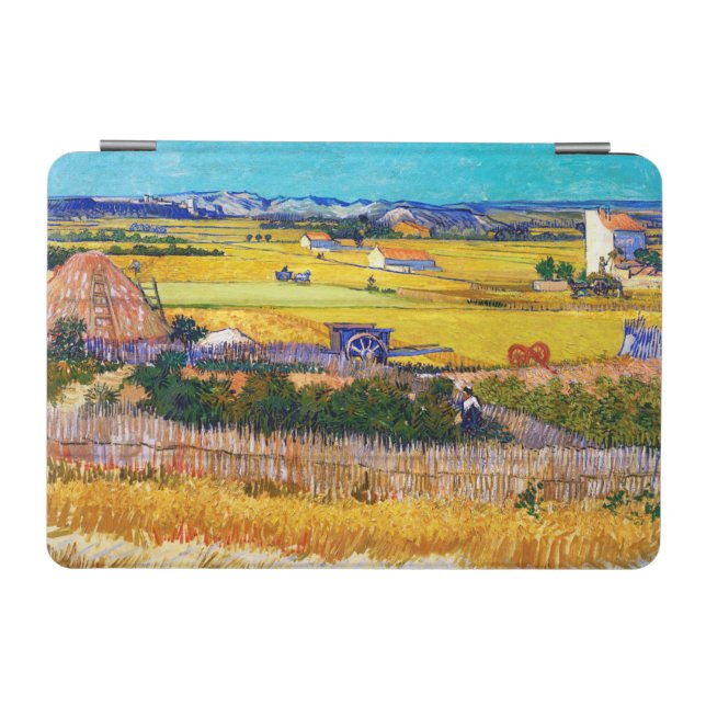 Autumn Countryside, Van Gogh iPad Mini Cover (Horizontal)