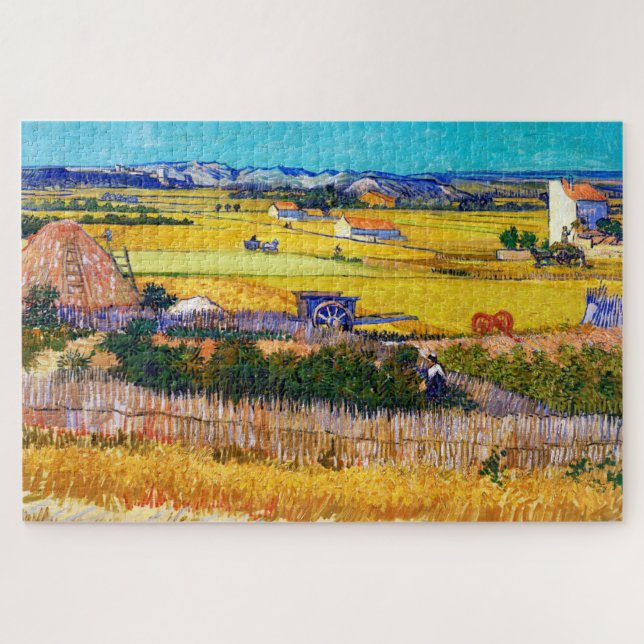Autumn Countryside, Van Gogh Jigsaw Puzzle (Horizontal)