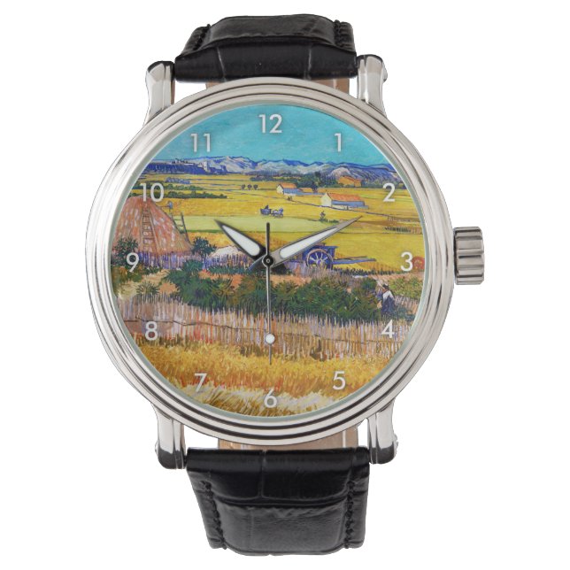 Autumn Countryside, Van Gogh Watch (Front)