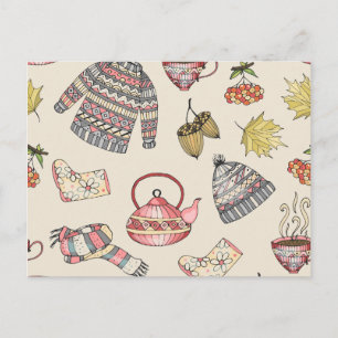 Autumn Cozy Postcard