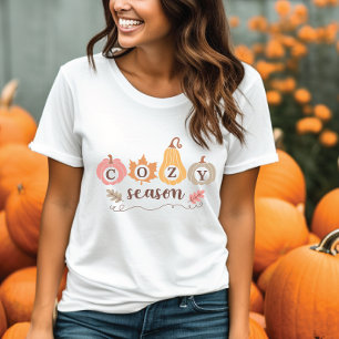 Autumn Cozy Season T-Shirt Tri-Blend Shirt