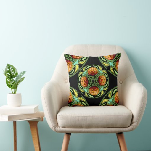 Autumn Craftsman Garden (20"x20" Pillow) Throw Pillow Zazzle