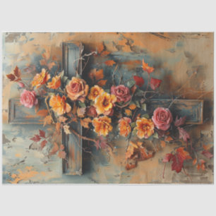 Autumn Cross Tissue Paper
