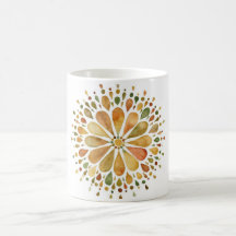 autumn cup  by colored circle 