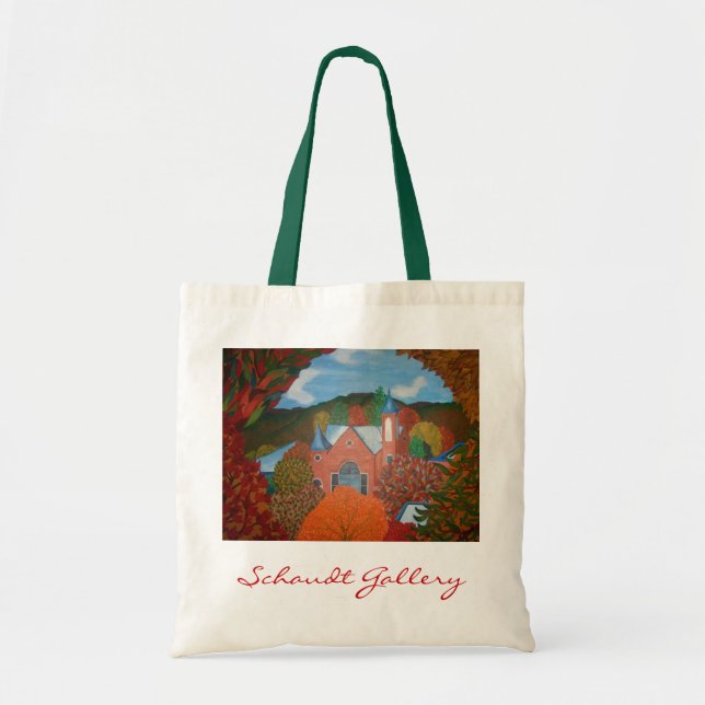 Autumn Curtain Tote Bag (Front)