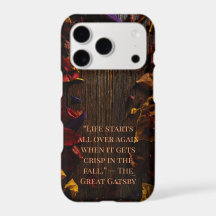Autumn customizable phone case