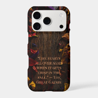 Autumn customizable phone case