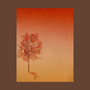 Autumn Day Scrapbook Paper