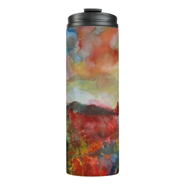 Autumn Day Thermal Tumbler (Front)