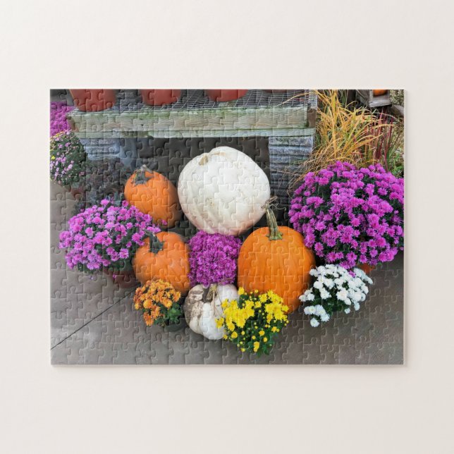 Autumn Decor Jigsaw Puzzle (Horizontal)