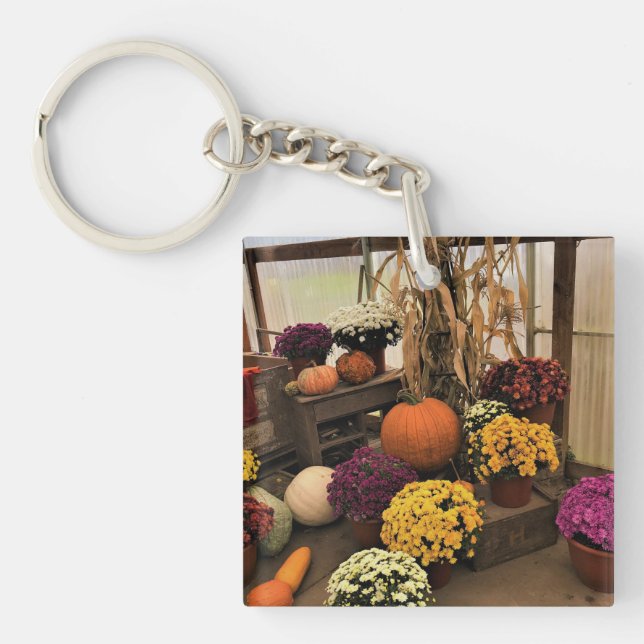 Autumn Decor Keychain (Front)