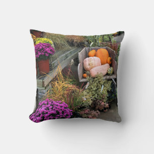 Autumn Decor Throw Pillow