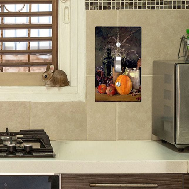 Autumn Decorations Table Pumpkin Fruit Drink Light Switch Cover (Creator Uploaded)