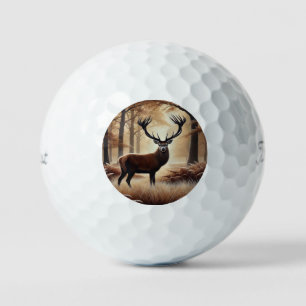 Autumn Deer Golf Balls