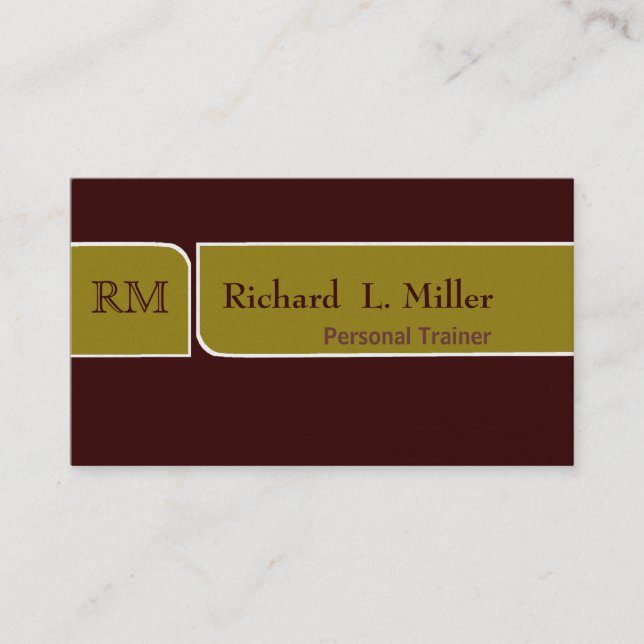 Autumn Delight Graphic Minimalist 4 All Business Card (Front)