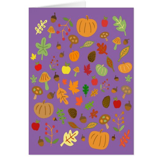 Autumn Design Cards (Front)