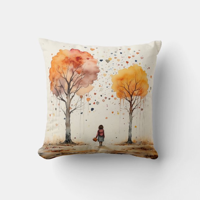 Autumn Design Pillow (Front)