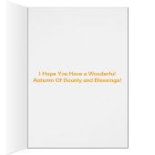 Autumn Display, Blessings (Inside (Right))