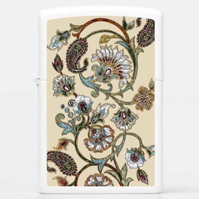 Autumn Dreams Boho Gems Zippo Lighter (Front)