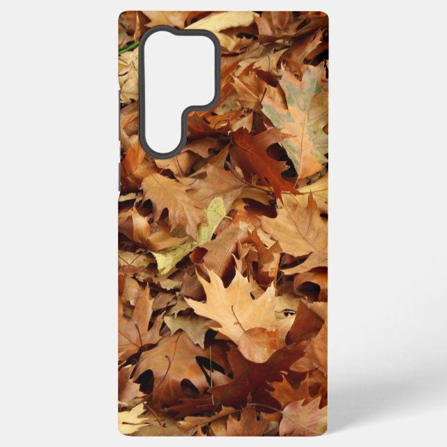 autumn, dry leaves samsung galaxy case (Back)