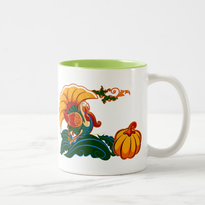 Autumn Duo.Thanksgiving Gift Mug