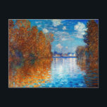 Autumn Effect in Argenteuil by Monet Postcard<br><div class="desc">Monet - a celebration of the Masters of Art</div>