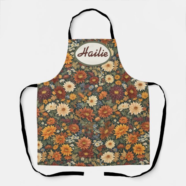 Autumn Elegance Apron (Front)