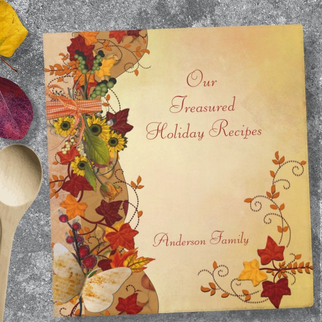 Autumn Elegance Recipe Binder (Creator Uploaded)
